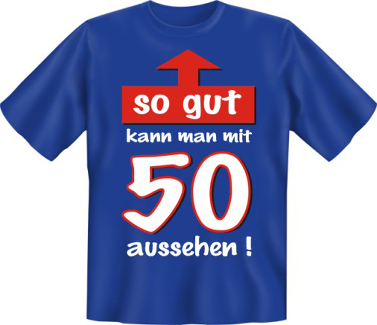 3 tlg. Partyset +TShirt Fun Shirt zum 50. Geburtstag 50sten Birthday