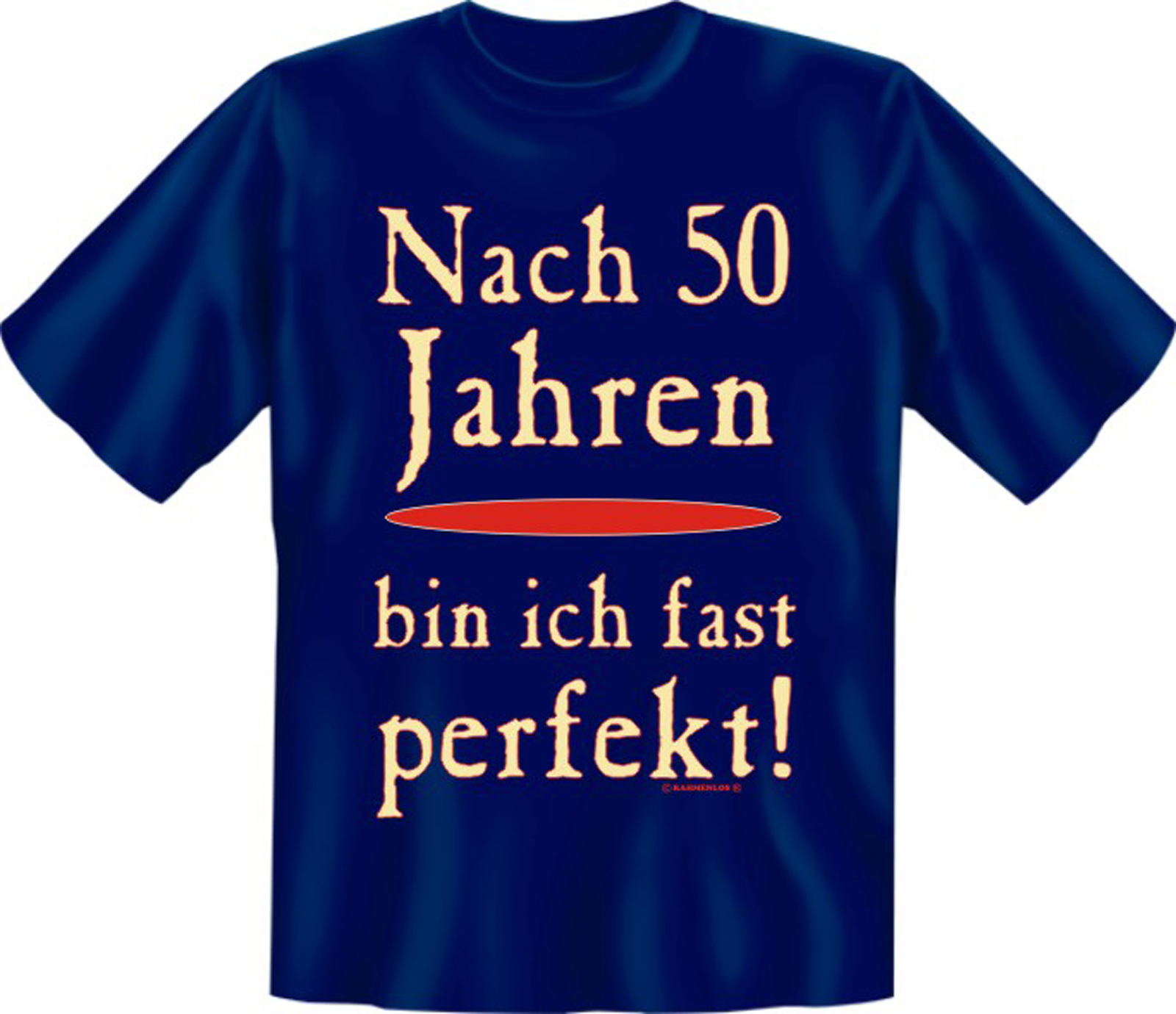 TShirt Fun Shirt zum 50. Geburtstag 50sten Birthday