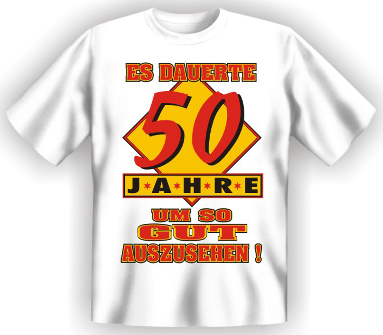 TShirt Fun Shirt zum 50. Geburtstag 50sten Birthday